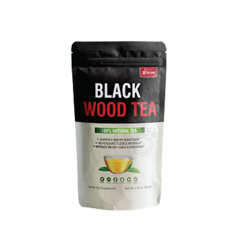 Black Wood Tea Longevity & Vitality Relief Supplement — 1 Bottle / 30 Day Supply